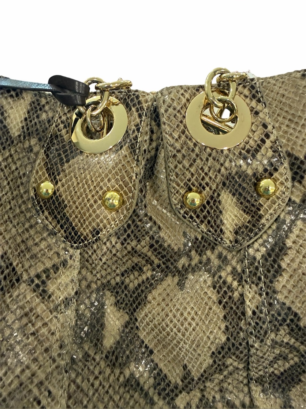 Cynthia Rowley Embossed Leather Hobo - Picture 8 of 14